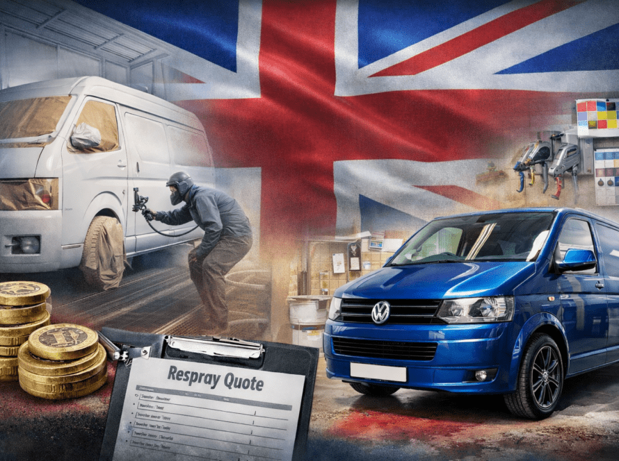 van respray cost