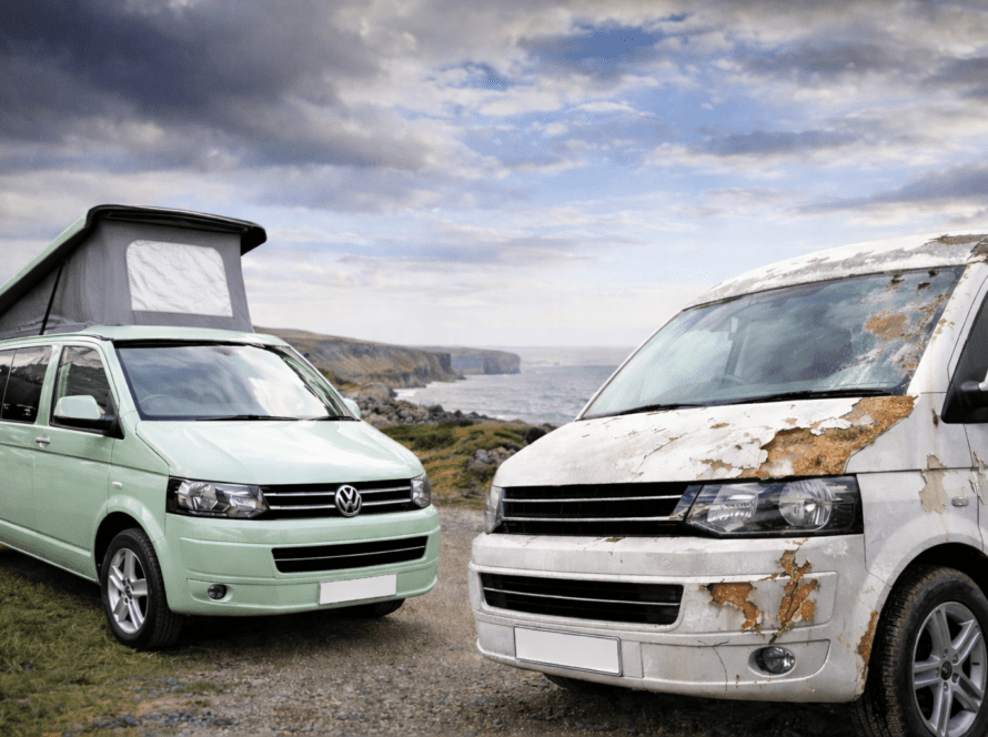 how long should a campervan respray last
