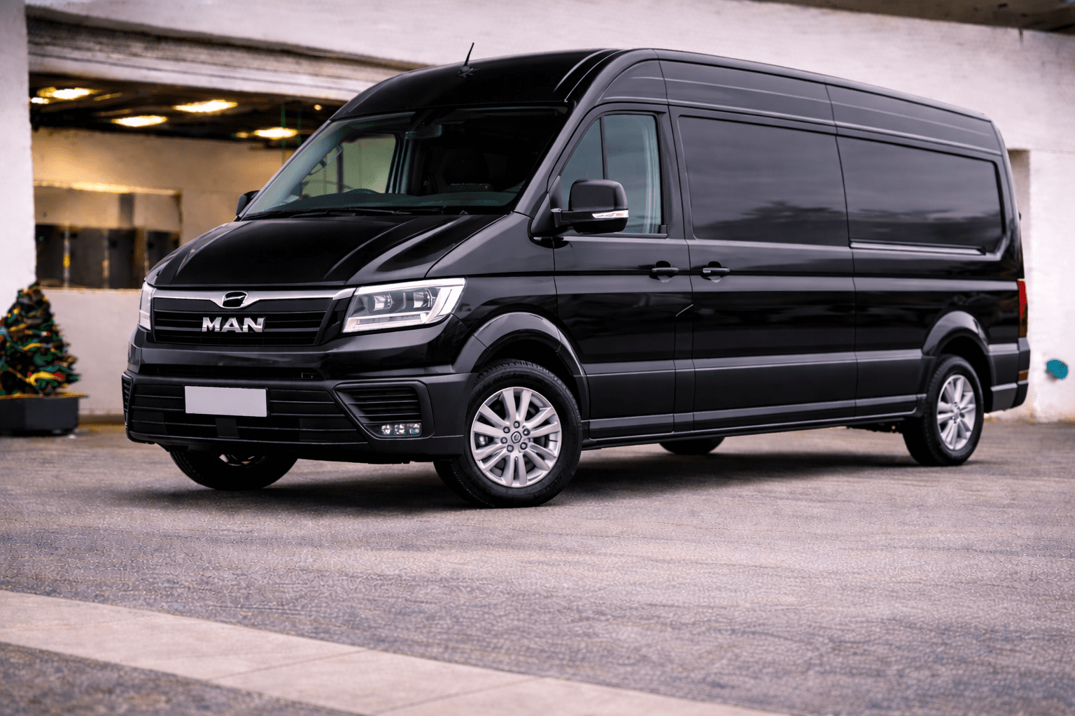 MAN TGE LWB respray