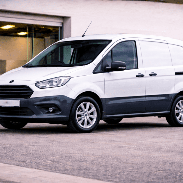 Ford Transit Courier respray