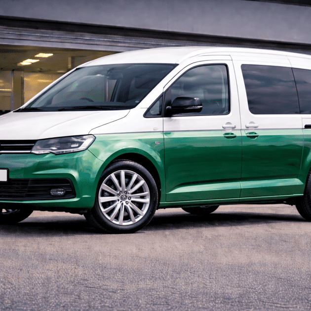 VW Caddy respray
