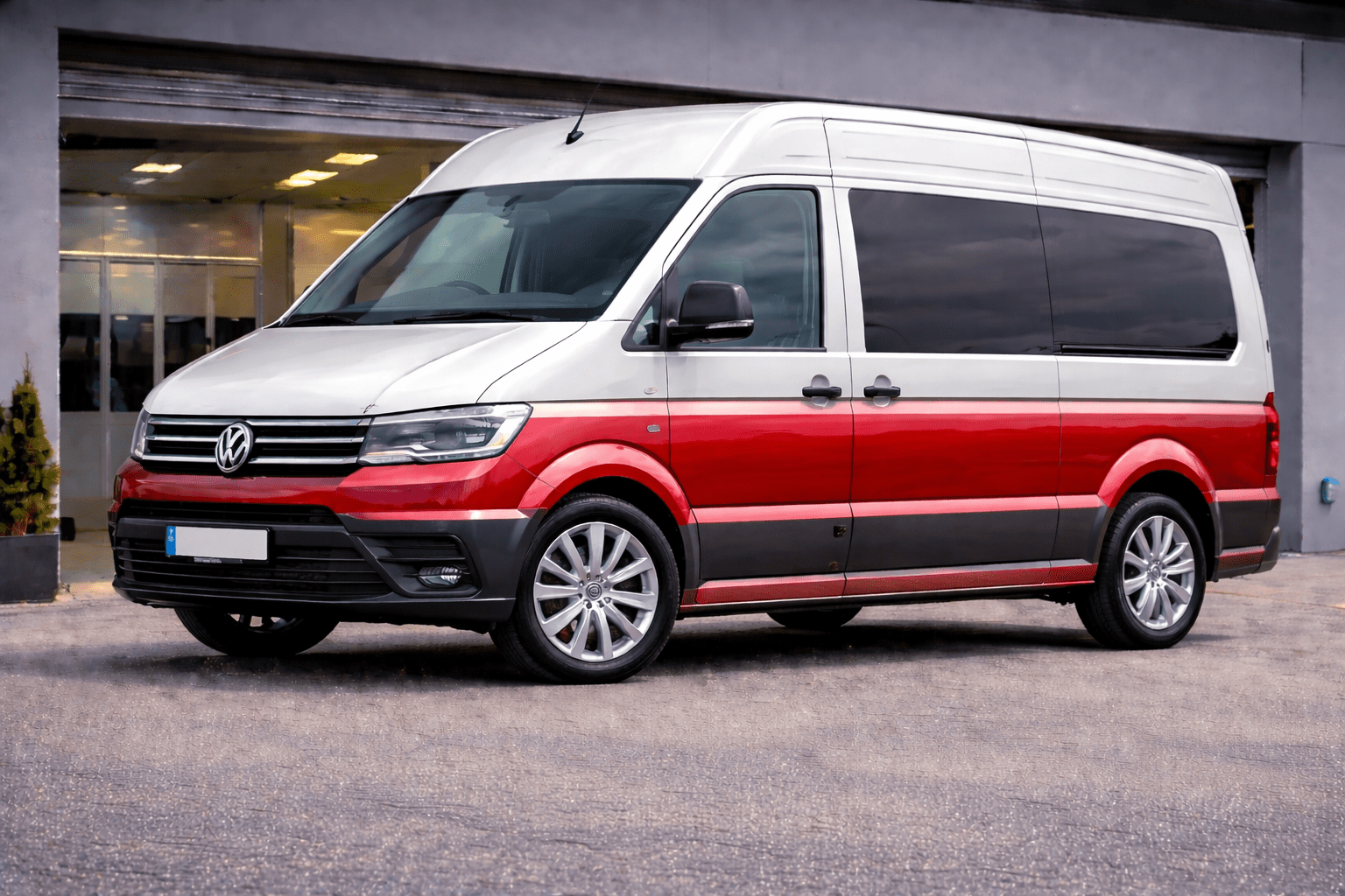 VW Crafter respray