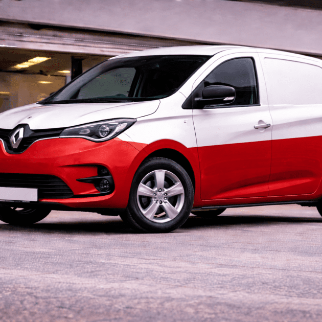 Renault Zoe Van respray