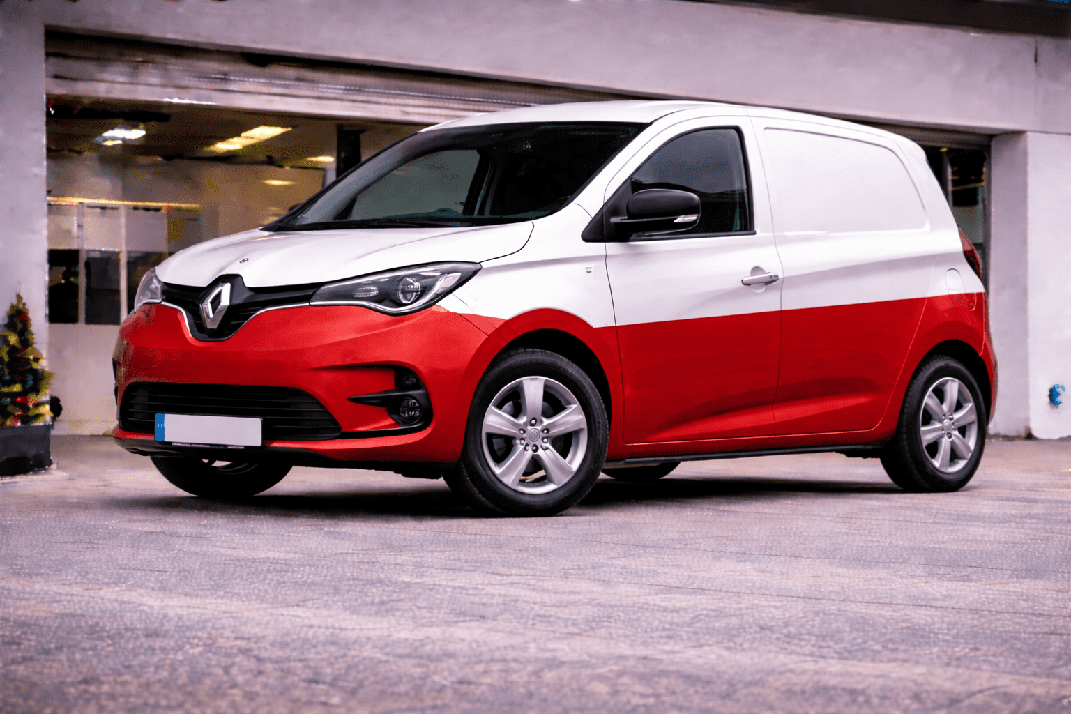 Renault Zoe Van respray