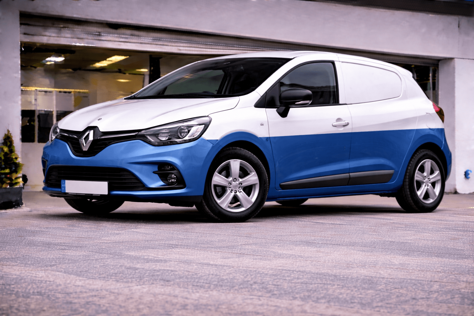 Renault Clio Van respray